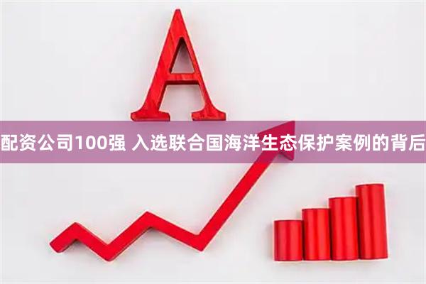 配资公司100强 入选联合国海洋生态保护案例的背后